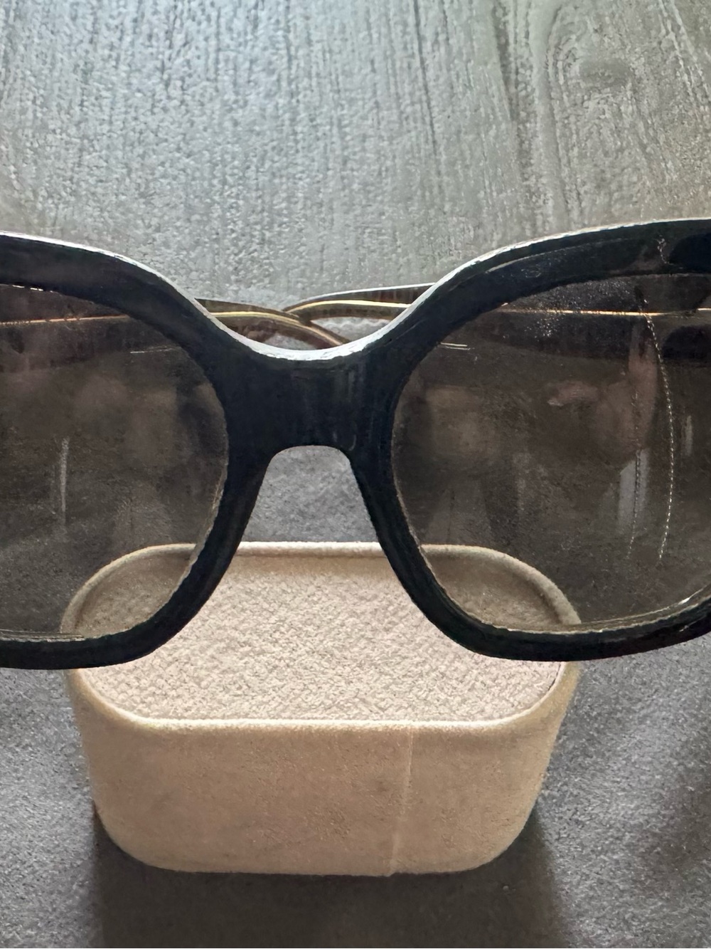 Tory Burch Classic Oversized Black Sunglasses